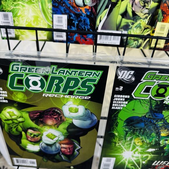 Green Lantern Rebirth 1-6 & GL Corps Recharge 1-4 Lot Geoff Johns - Picture 5 of 7